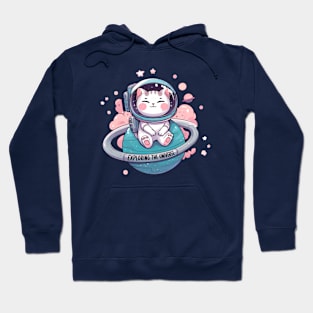 The bravest space cat, ready to conquer new planets Hoodie